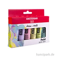 Artikelbild des Artikels “Talens AMSTERDAM Acrylfarben Set mit 6 x 20 ml - Pastellfarben “